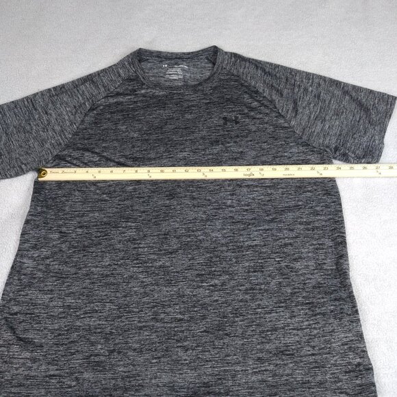 Under Armour Men’s Performance Tech Shirt Gray Heather Short Sleeve Size XXL - Picture 13 of 14